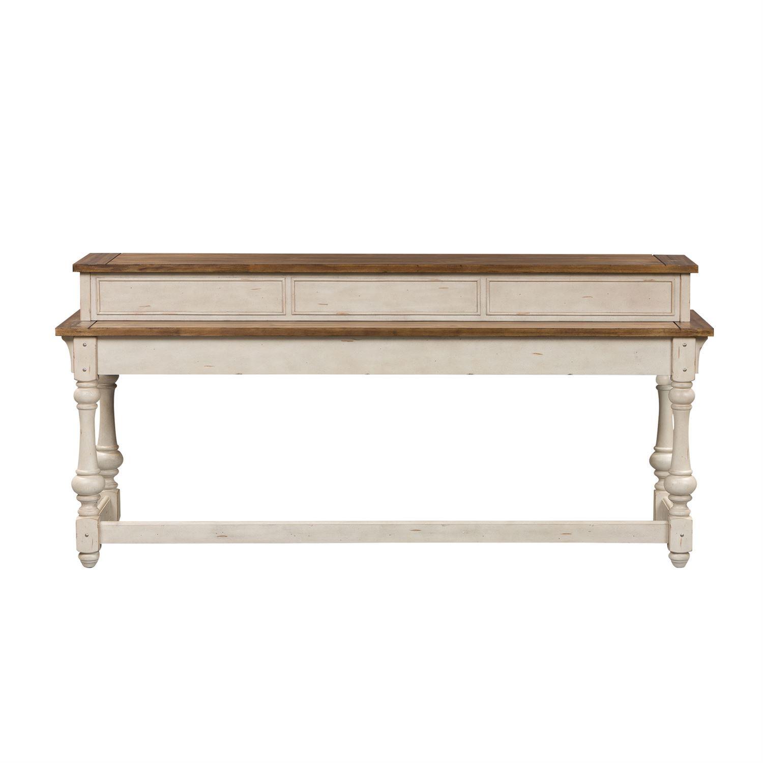 

    
Traditional White Wood Counter Table Morgan Creek (498-OT) Liberty Furniture
