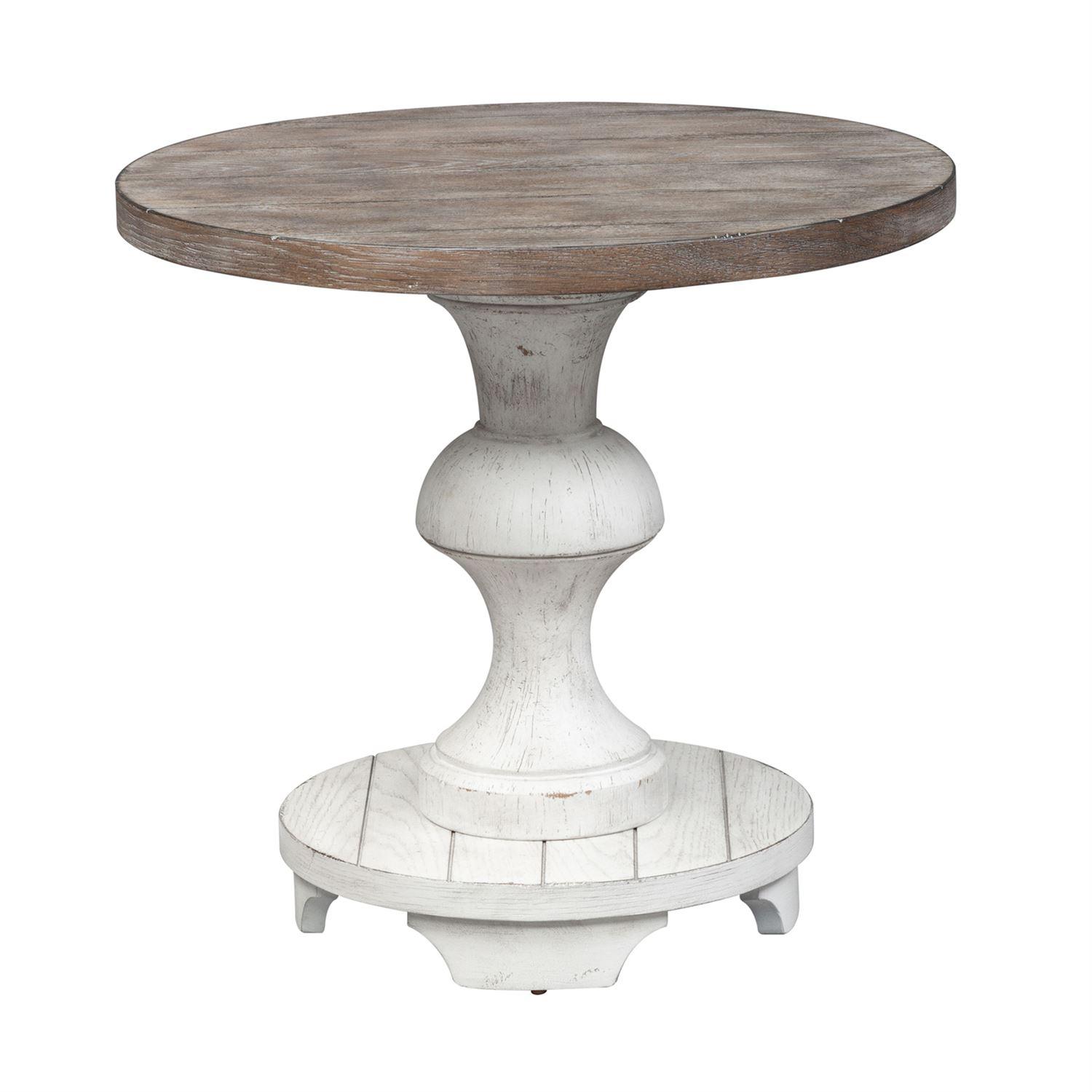 

    
Traditional White Wood End Table Sedona (331-OT) Liberty Furniture
