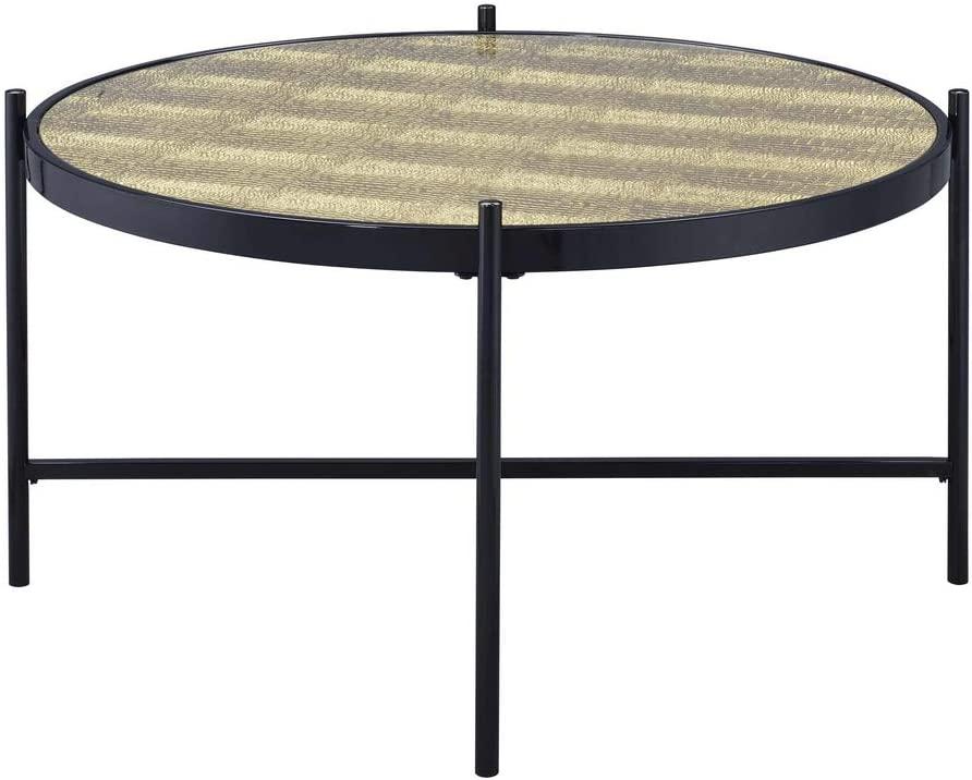 

    
Acme Furniture Bage II Coffee Table and 2 End Tables Black 84640-3pcs
