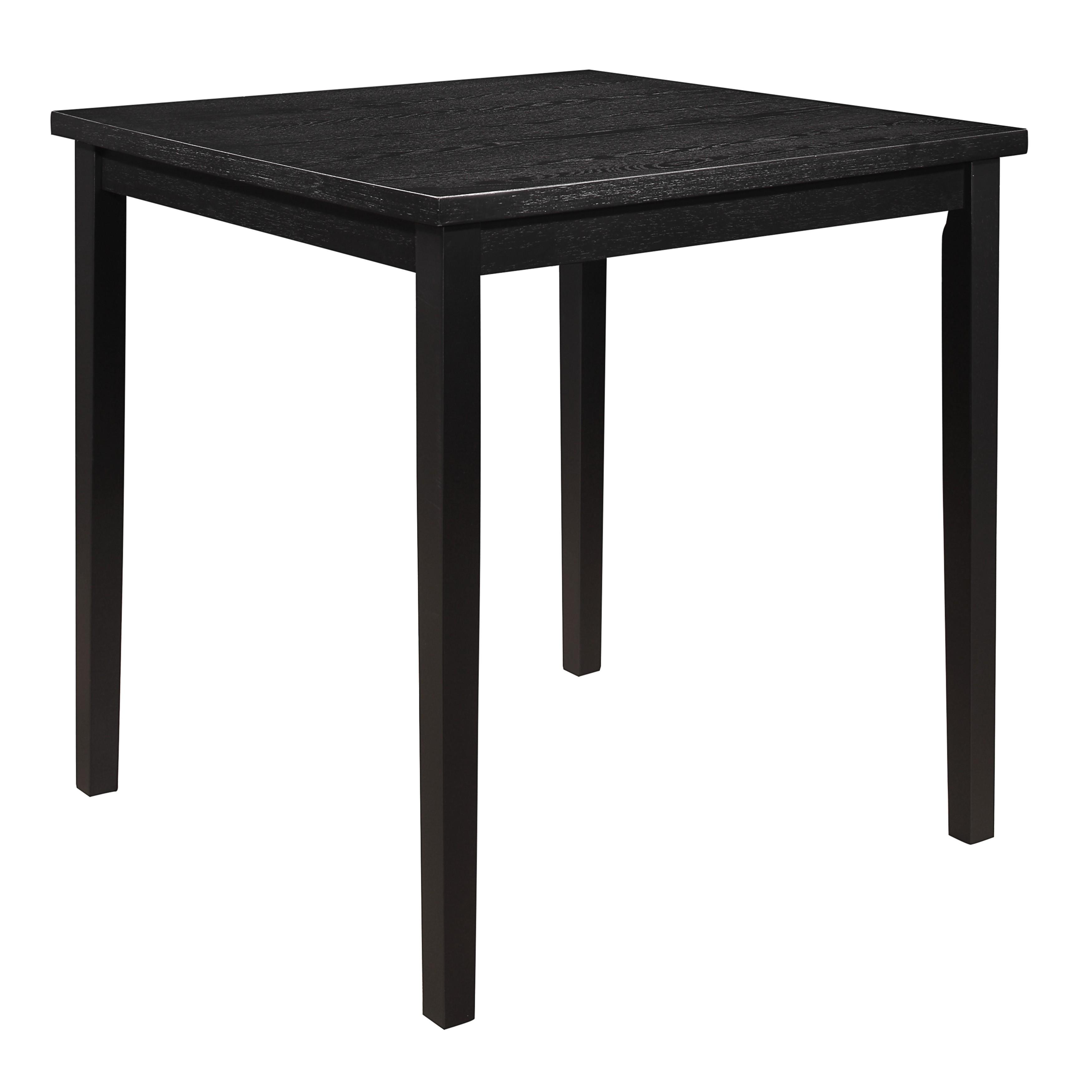 Transitional Counter Height Table 5801-36 Adina 5801-36 in Black 