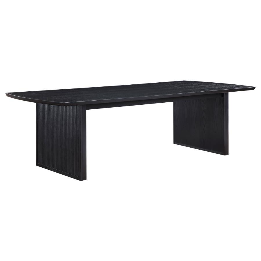 

    
108231-T-5PCS Transitional Black Wood Dining Table Set 5PCS Coaster Brookmead 108231
