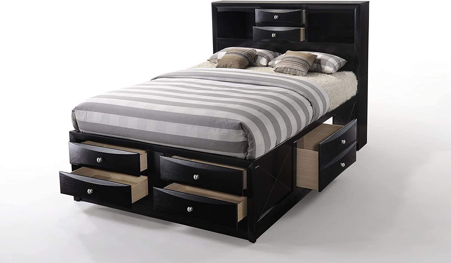 

    
Acme Furniture Ireland Eastern King Bed Black 21606EK
