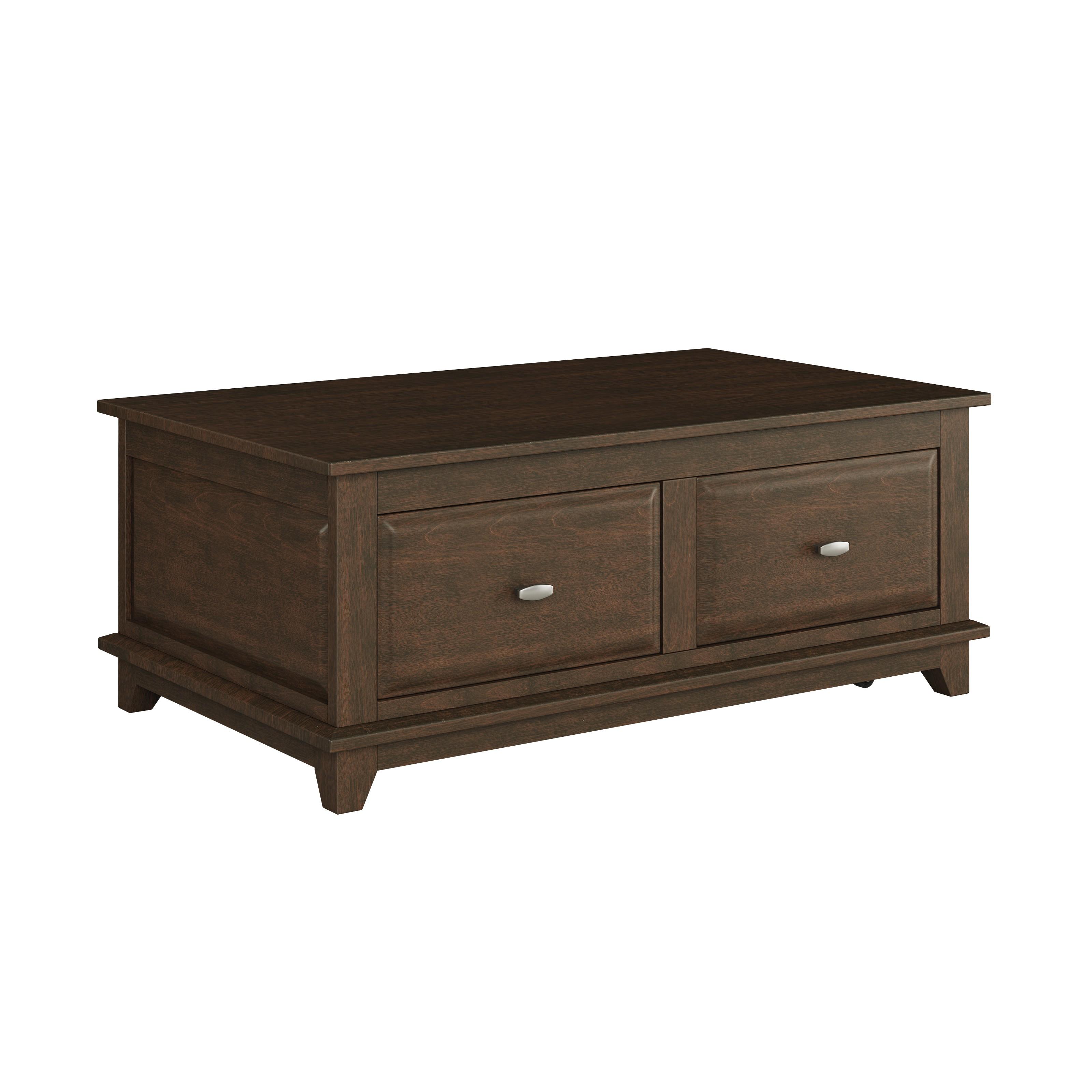 

    
Transitional Brown Cherry Wood Cocktail Table Homelegance 3621-30 Minot
