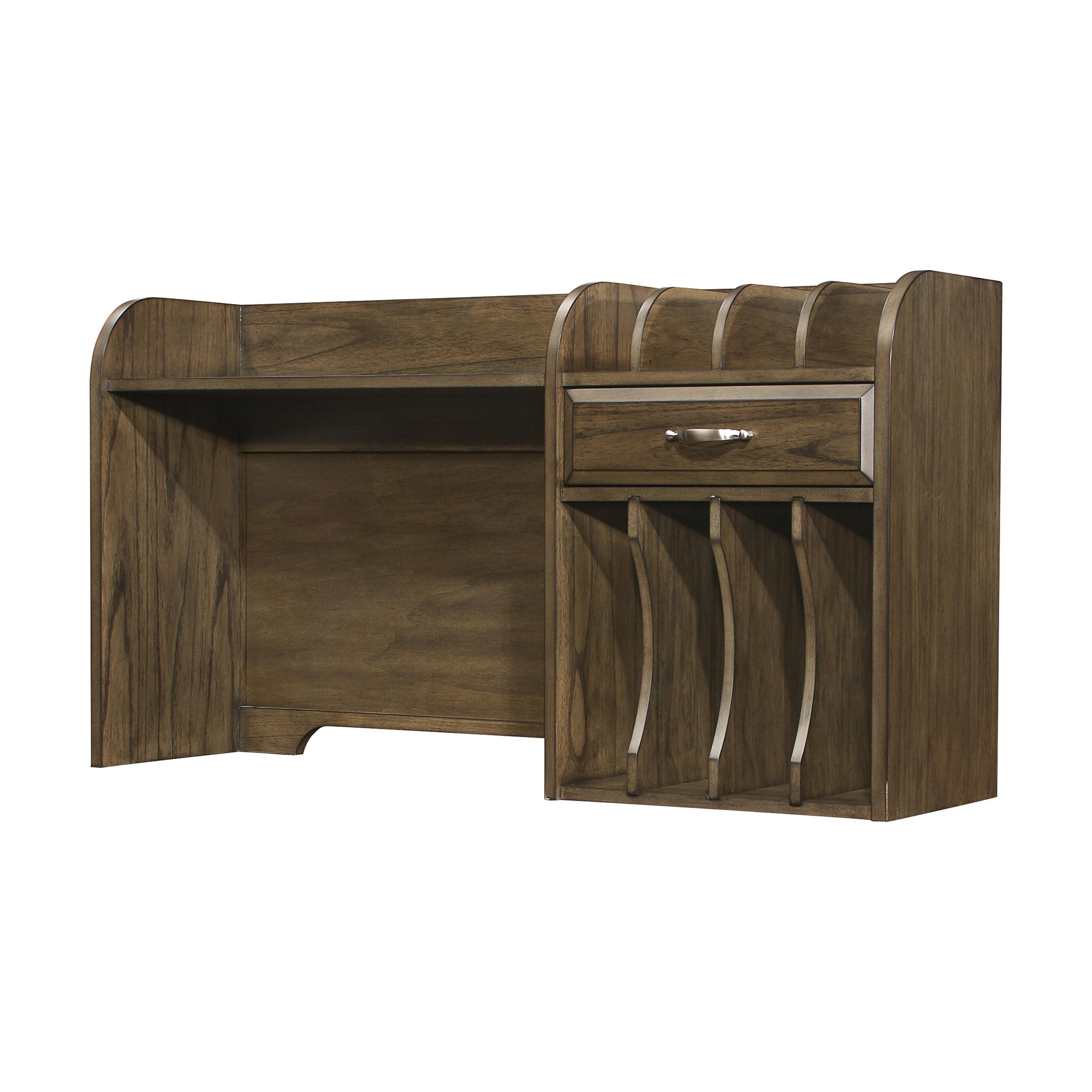 

    
Transitional Brown Gray Wood Hutch Homelegance 4522-14 Blanche

