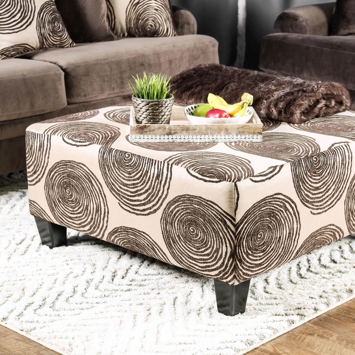 

    
SM5143BR-3PC Transitional Brown Microfiber Living Room Set 3pcs w/ Swivel Chair Furniture of America Bonaventura
