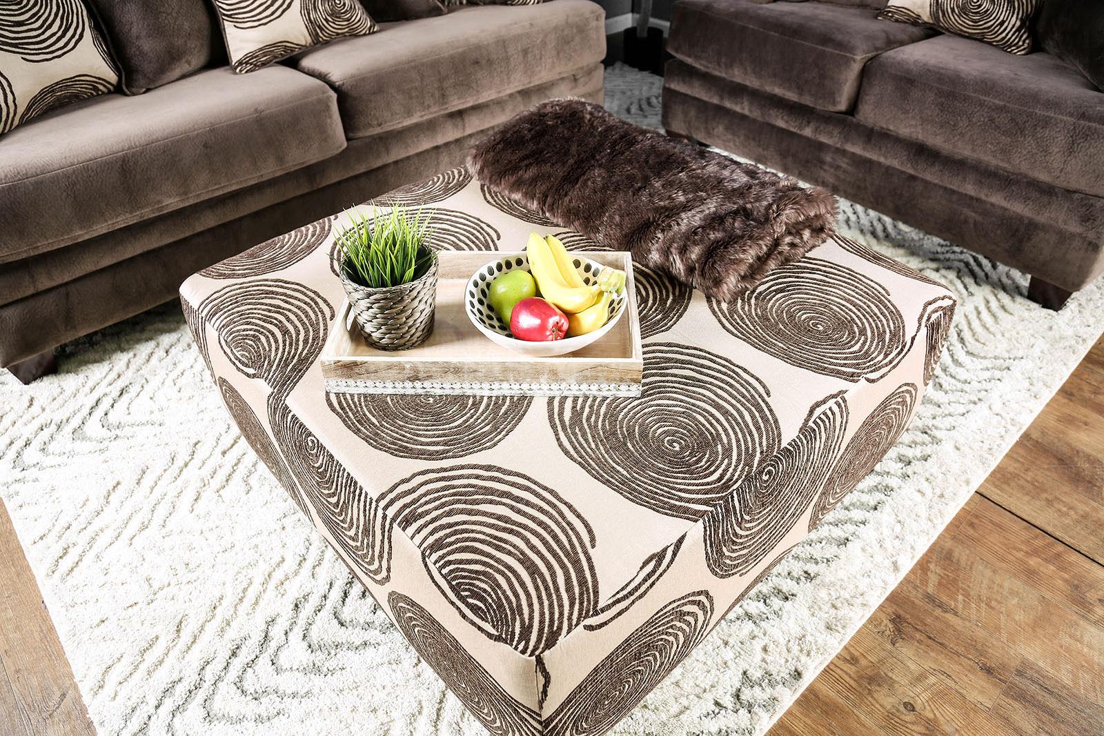 

                    
Buy Transitional Brown Microfiber Living Room Set 3pcs w/ Swivel Chair Furniture of America Bonaventura
