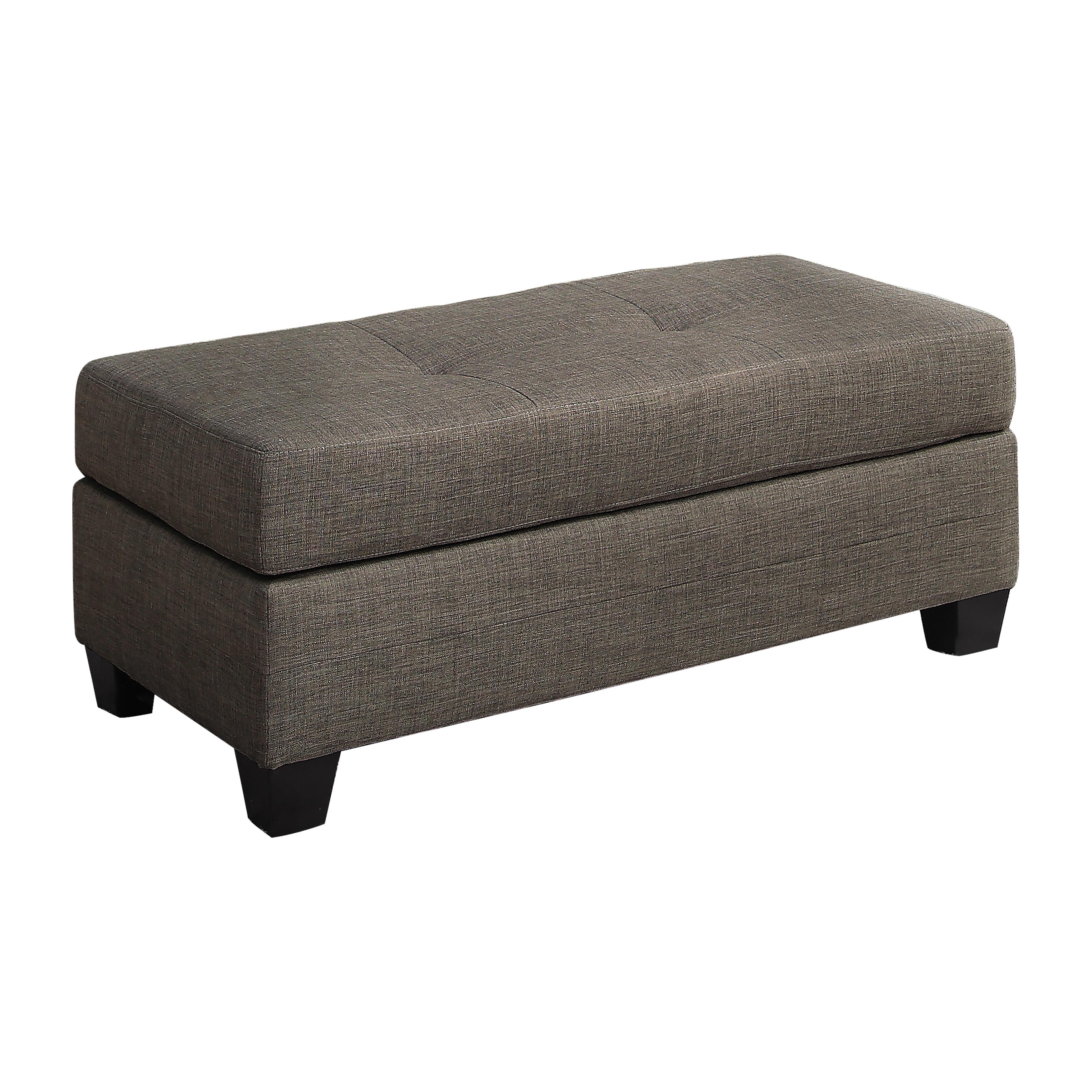 

    
 Shop  Transitional Brown Textured Resersible Sofa w/Ottoman Homelegance 9789BRG*2OT Phelps
