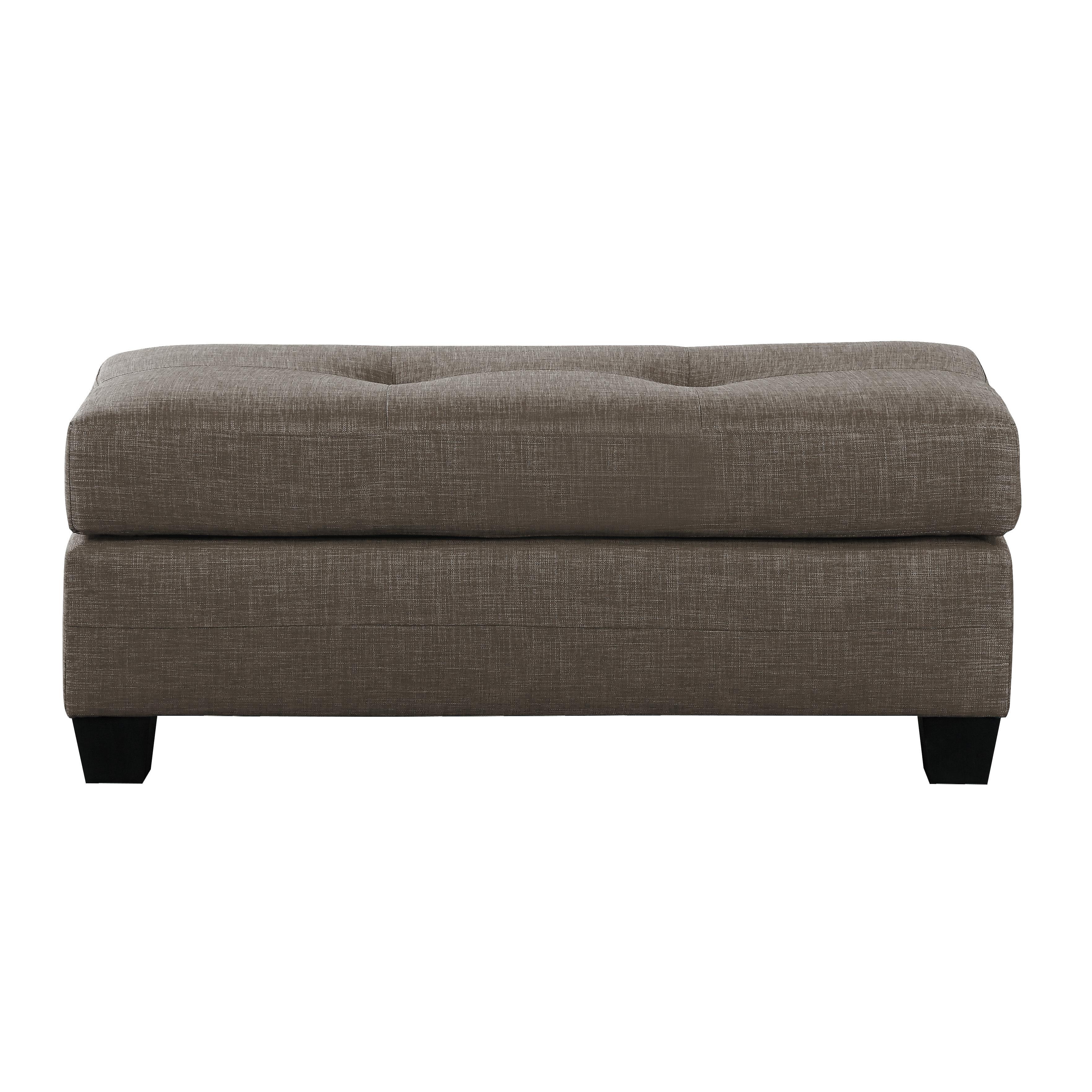 

    
 Order  Transitional Brown Textured Resersible Sofa w/Ottoman Homelegance 9789BRG*2OT Phelps

