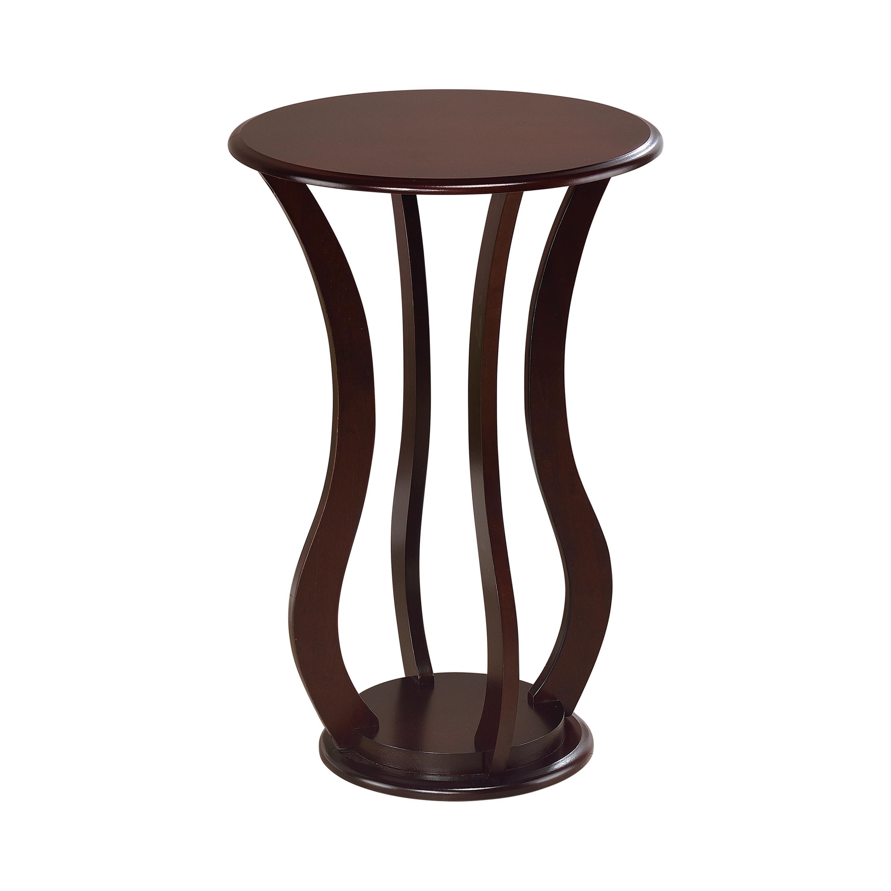 Transitional Accent Table 900934 900934 in Cherry 