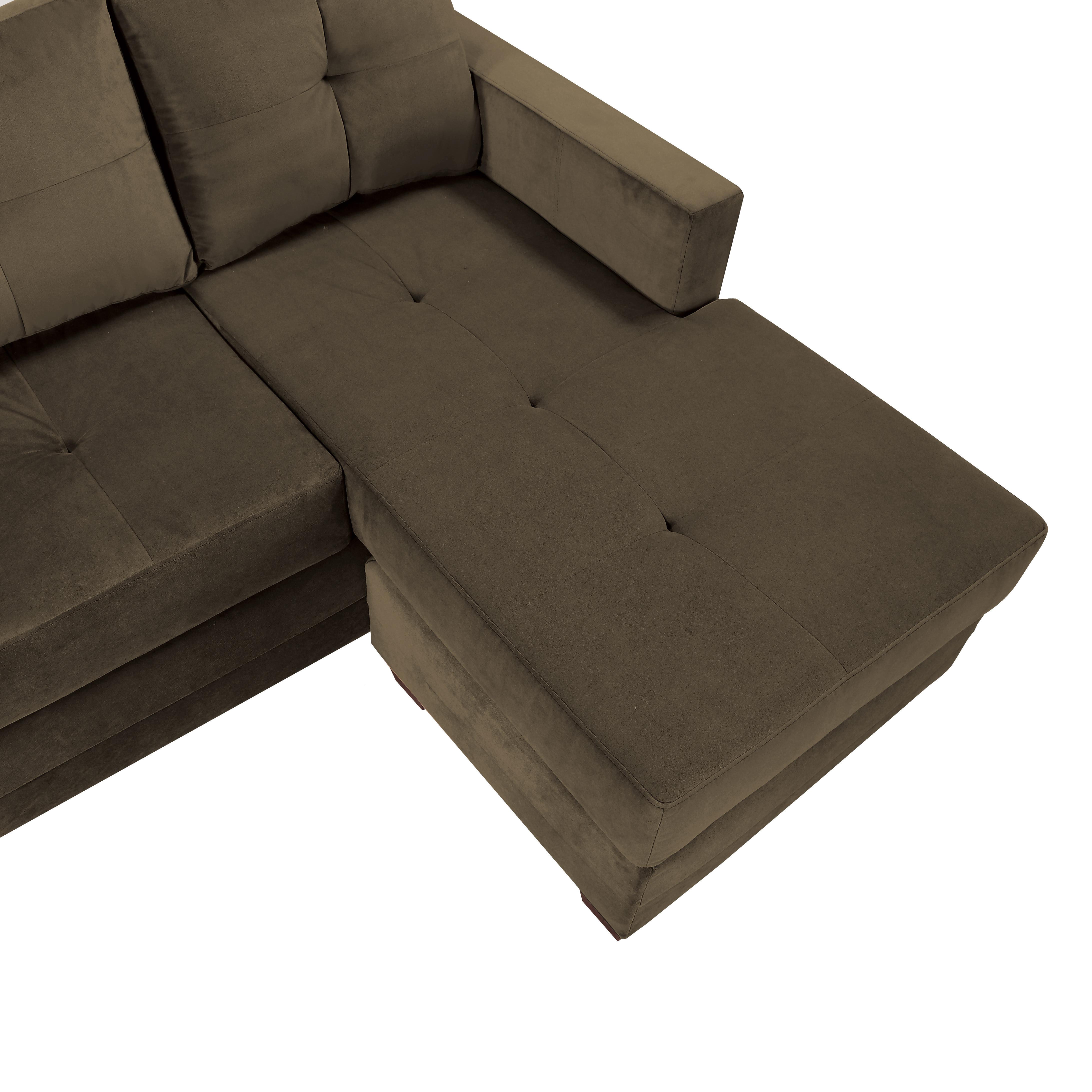 

    
9789CF*2OT Transitional Coffee Textured Resersible Sofa w/Ottoman Homelegance 9789CF*2OT Phelps

