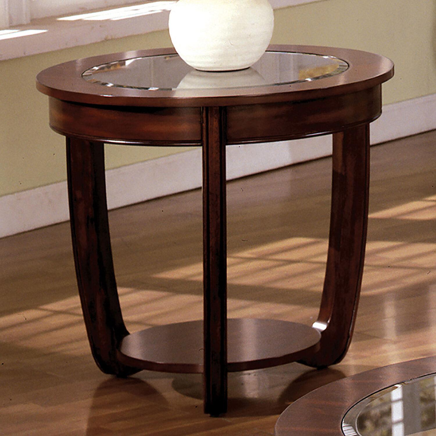 

    
Transitional Dark Cherry Solid Wood End Table Furniture of America CM4336E Crystal Falls
