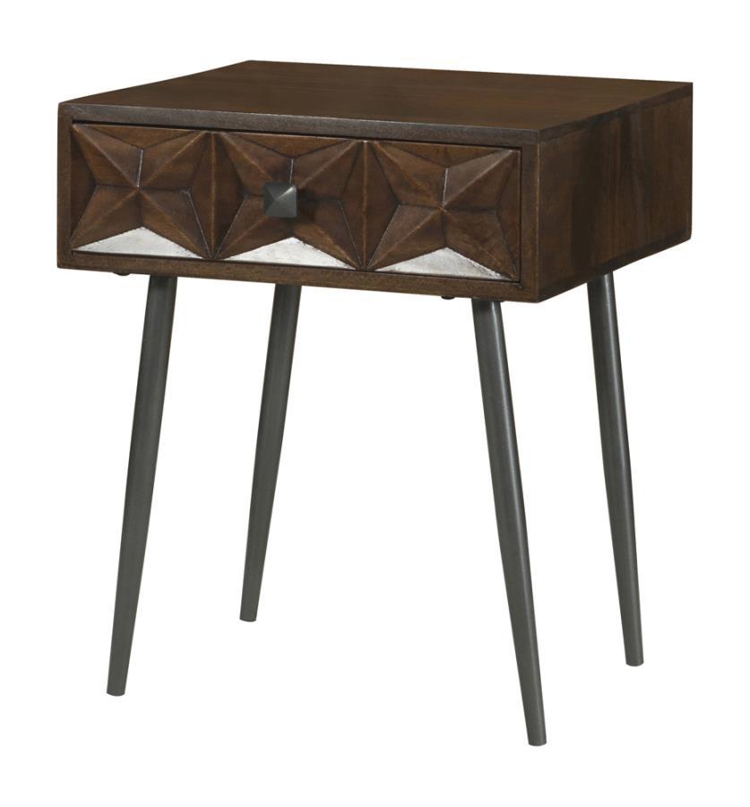 Transitional Accent Table 959539 959539 in Brown 