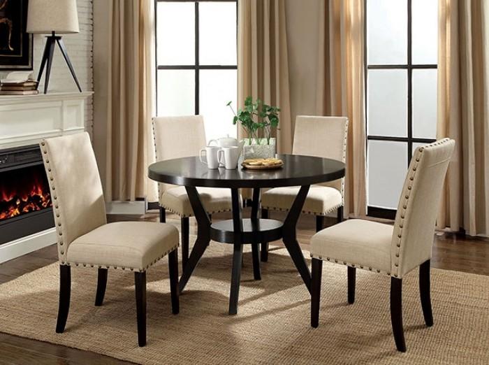 

    
Transitional Espresso Solid Wood Dining Table Furniture of America CM3424T Downtown
