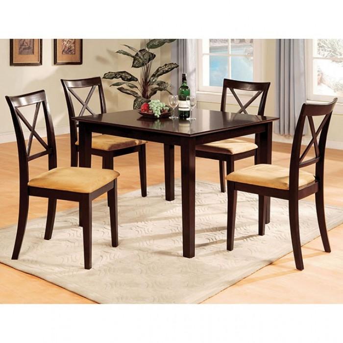Transitional Dining Table Melbourne Dining Table CM3838DK-T CM3838DK-T in Espresso 