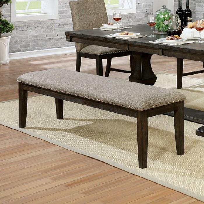 

    
Furniture of America CM3310T-Set-6 Faulk Dining Table Set Espresso CM3310T-6PC
