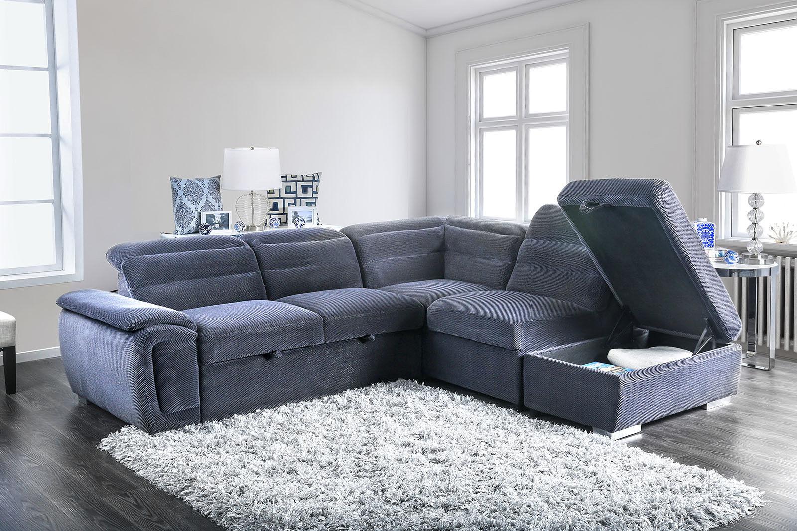 

    
Furniture of America FELICITY CM6521GY Sectional Sofa Dark Gray CM6521GY
