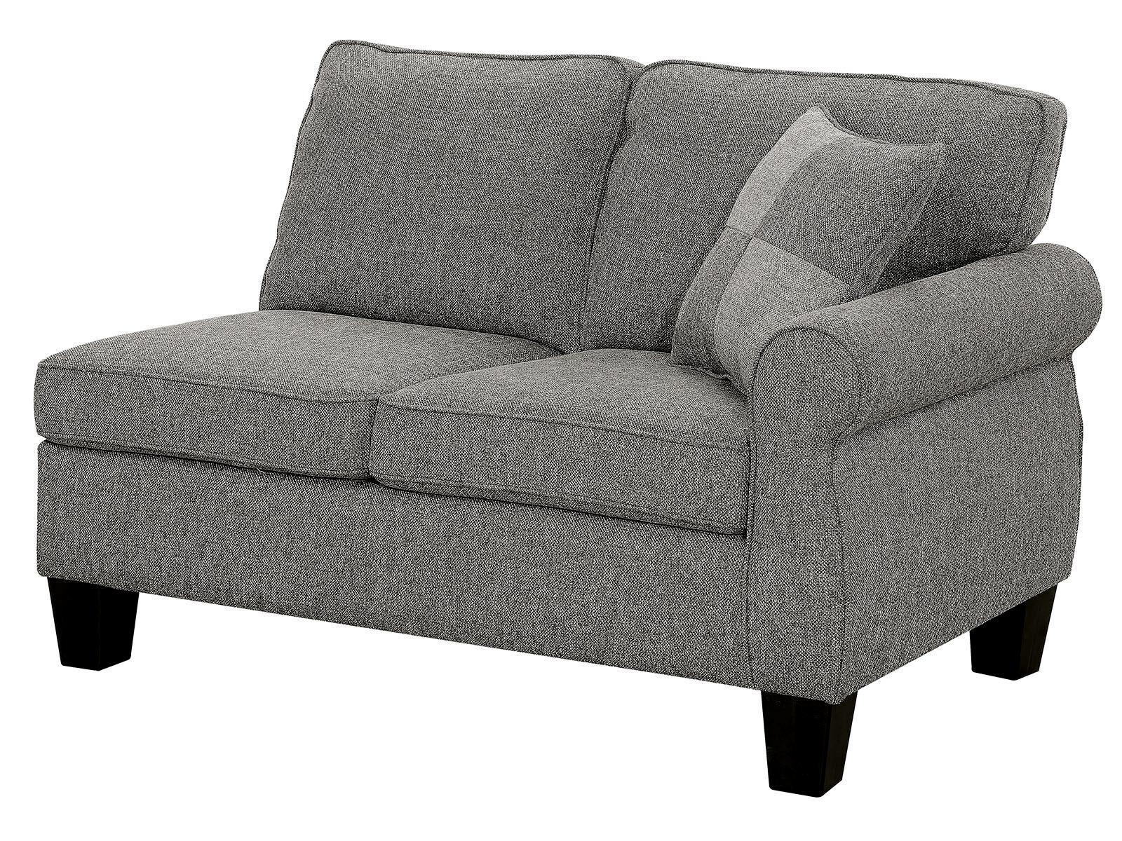 

    
CM6329GY Dark Gray Fabric Sectional Sofa RHIAN CM6329GY Furniture of America Transitional
