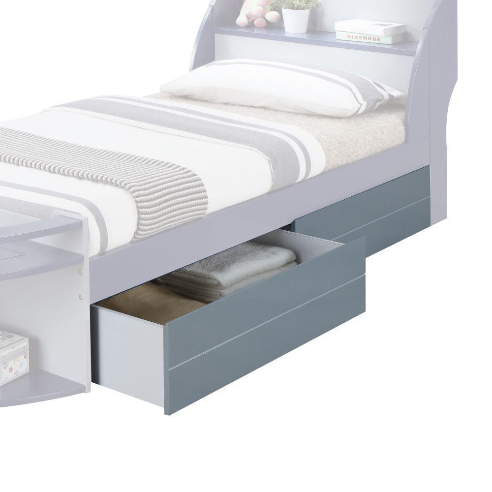 Transitional Drawers Neptune II 30624 in Navy, Gray 