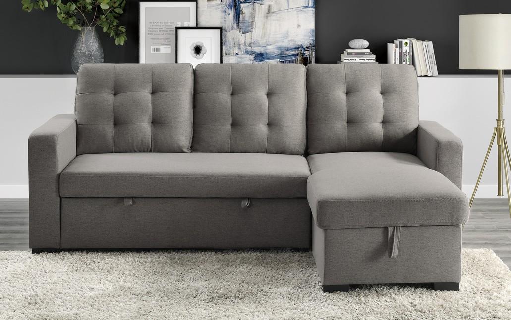 

    
Acme Furniture Chambord L-shape Sectional Gray 55555-2pcs
