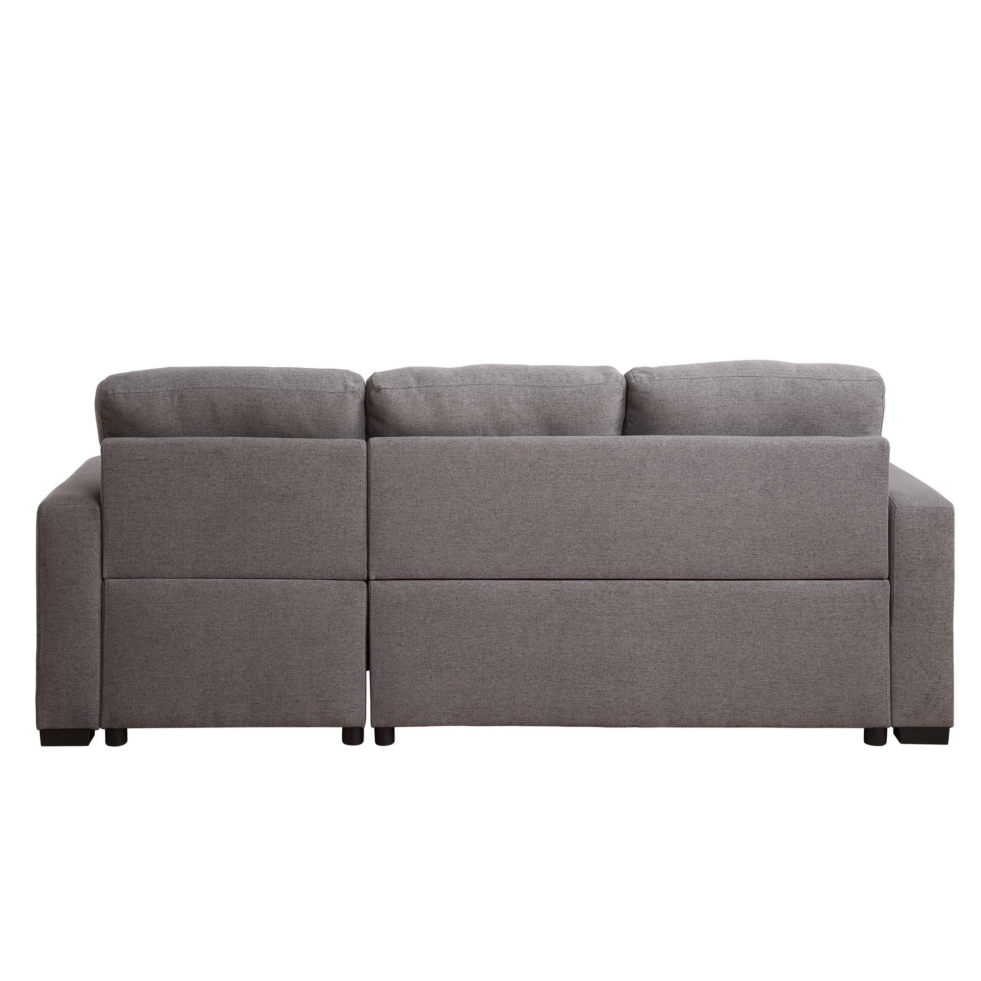 

                    
Buy Transitional Gray Fabric Reversible L-shaped Sectional Sofa by Acme Chambord 55555-2pcs
