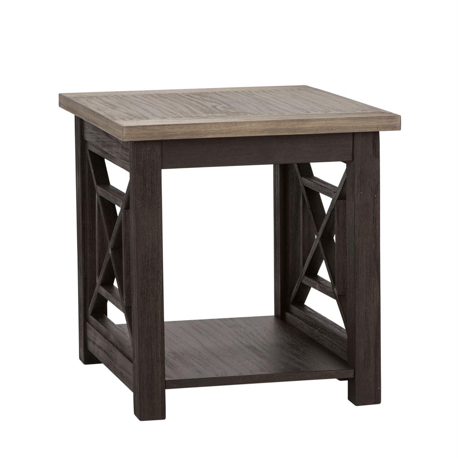 

    
Liberty Furniture Heatherbrook  (422-OT) End Table End Table Gray 422-OT1020
