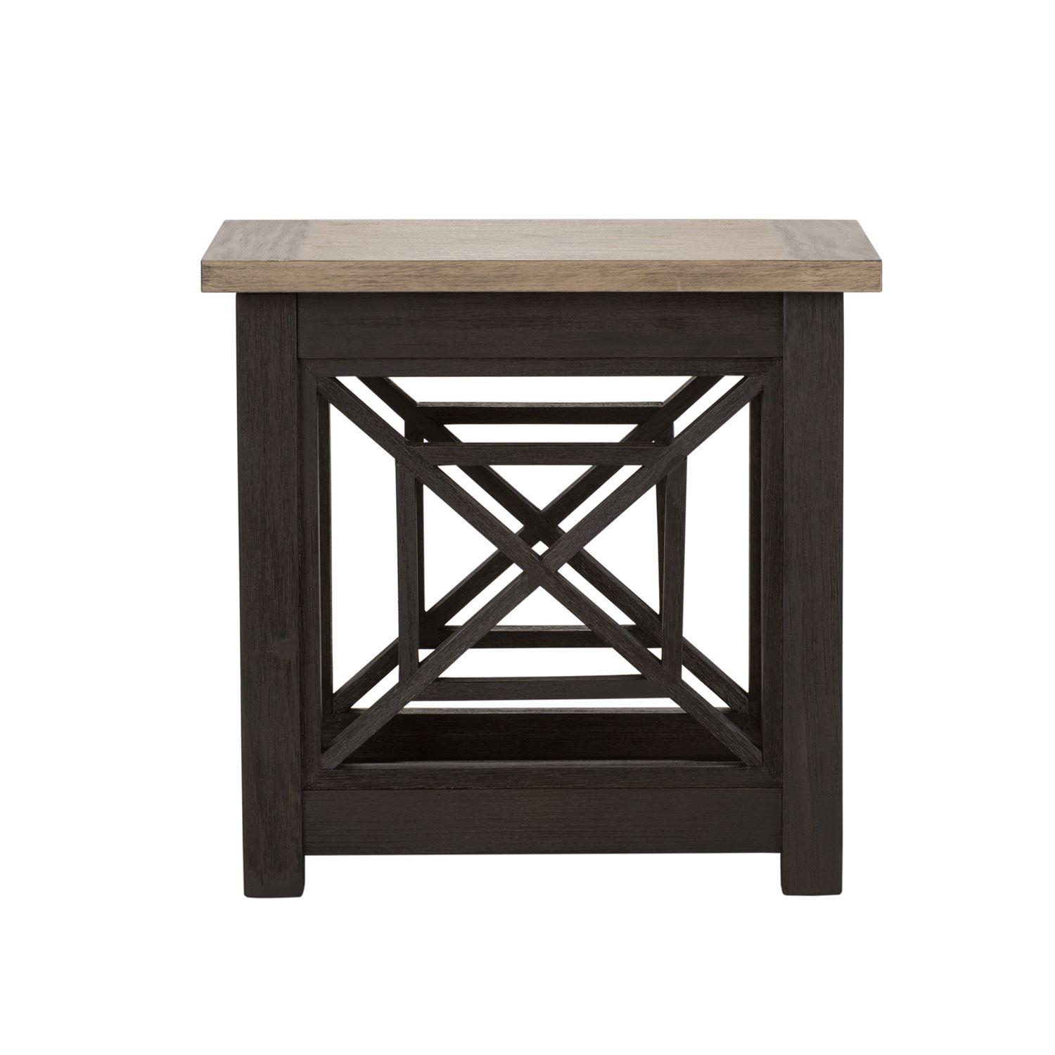 

                    
Liberty Furniture Heatherbrook  (422-OT) End Table End Table Gray  Purchase 
