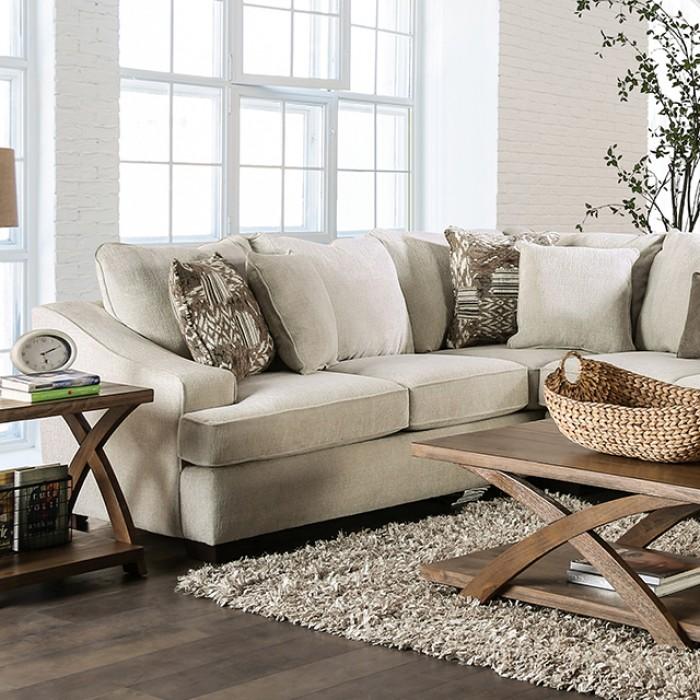 

    
Transitional Ivory Linen-like Fabric Sectional Furniture of America SM5416 Mornington
