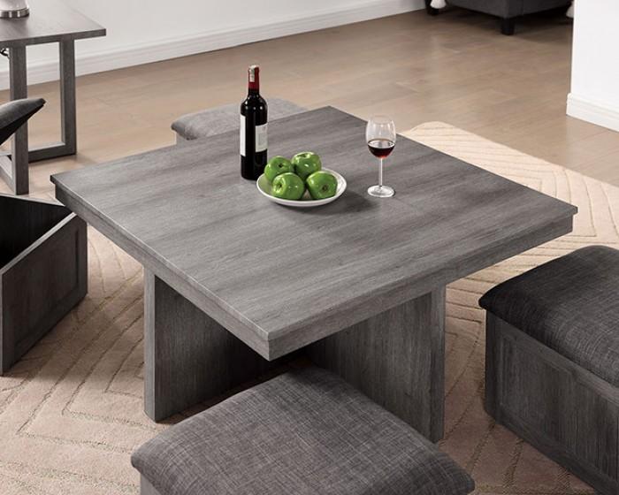 

                    
Furniture of America CM4536C Radnor Coffee Table Set Light Gray Linen-like Fabric Purchase 
