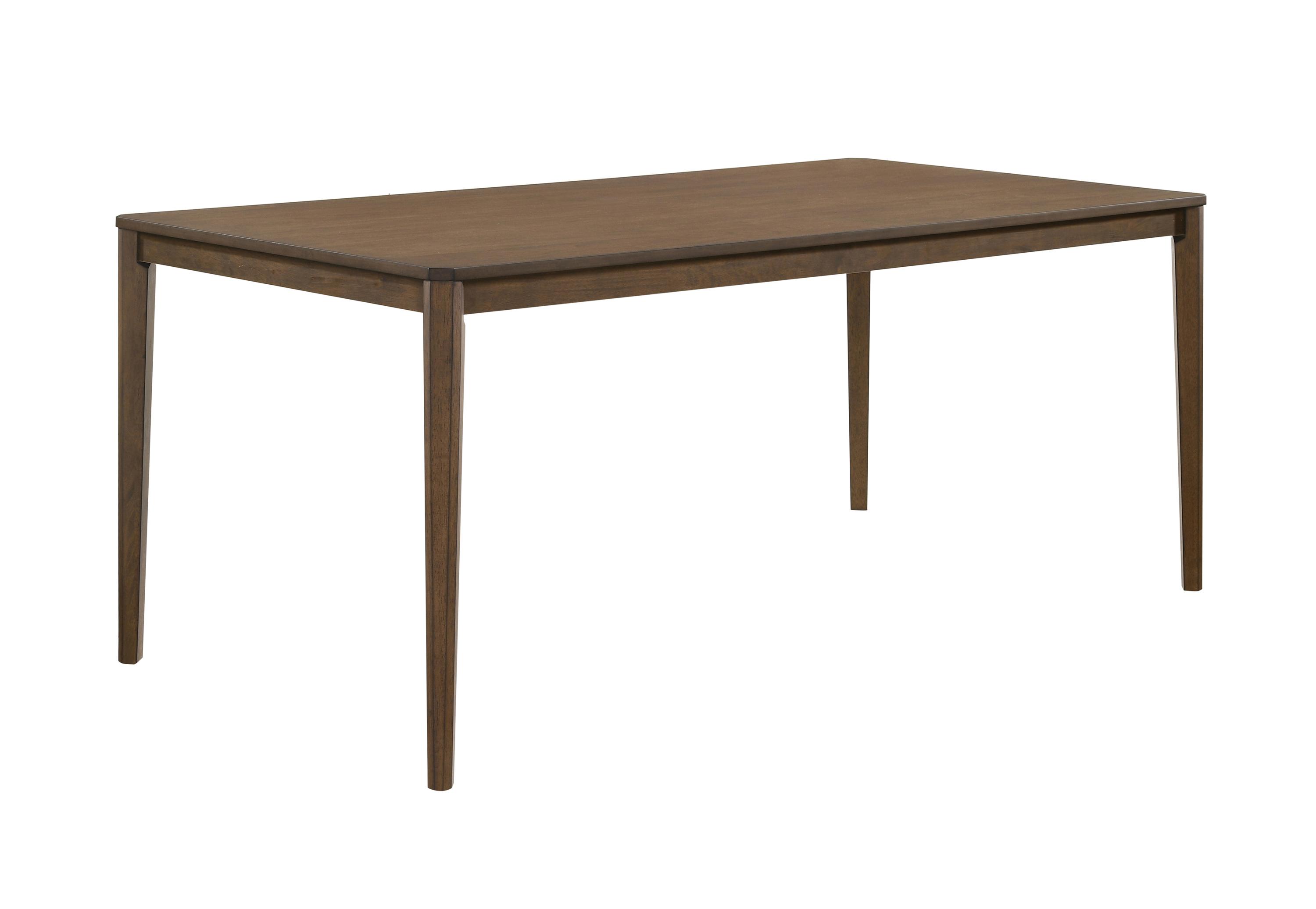 Transitional Dining Table 109841 Wethersfield 109841 in Walnut 