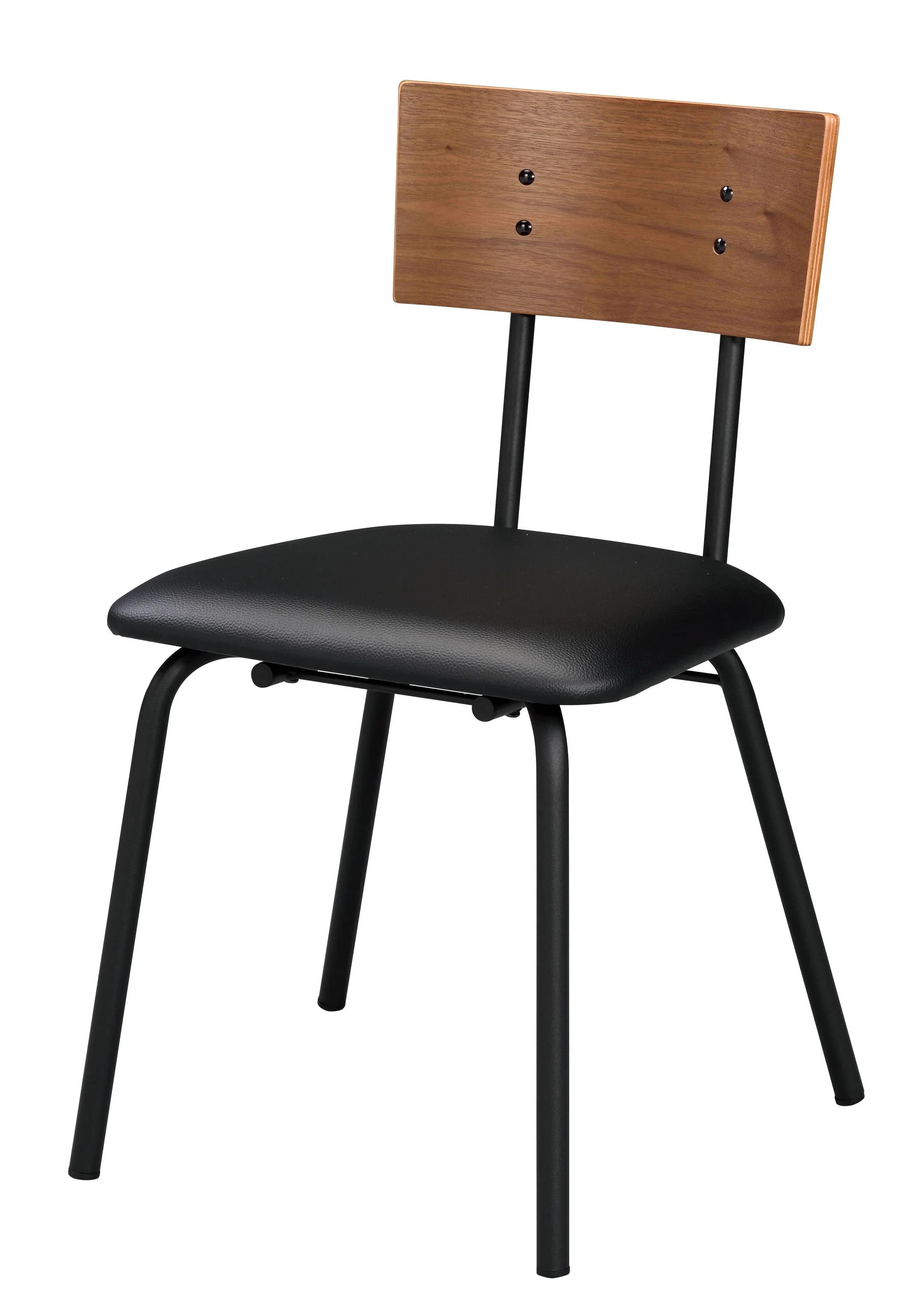 

    
Transitional Oak & Black 2x Dining Chairs by Acme Jurgen 72912-2pcs
