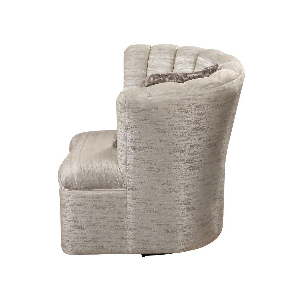 

                    
Acme Furniture Athalia Swivel Chair Pearl Shimmering Purchase 
