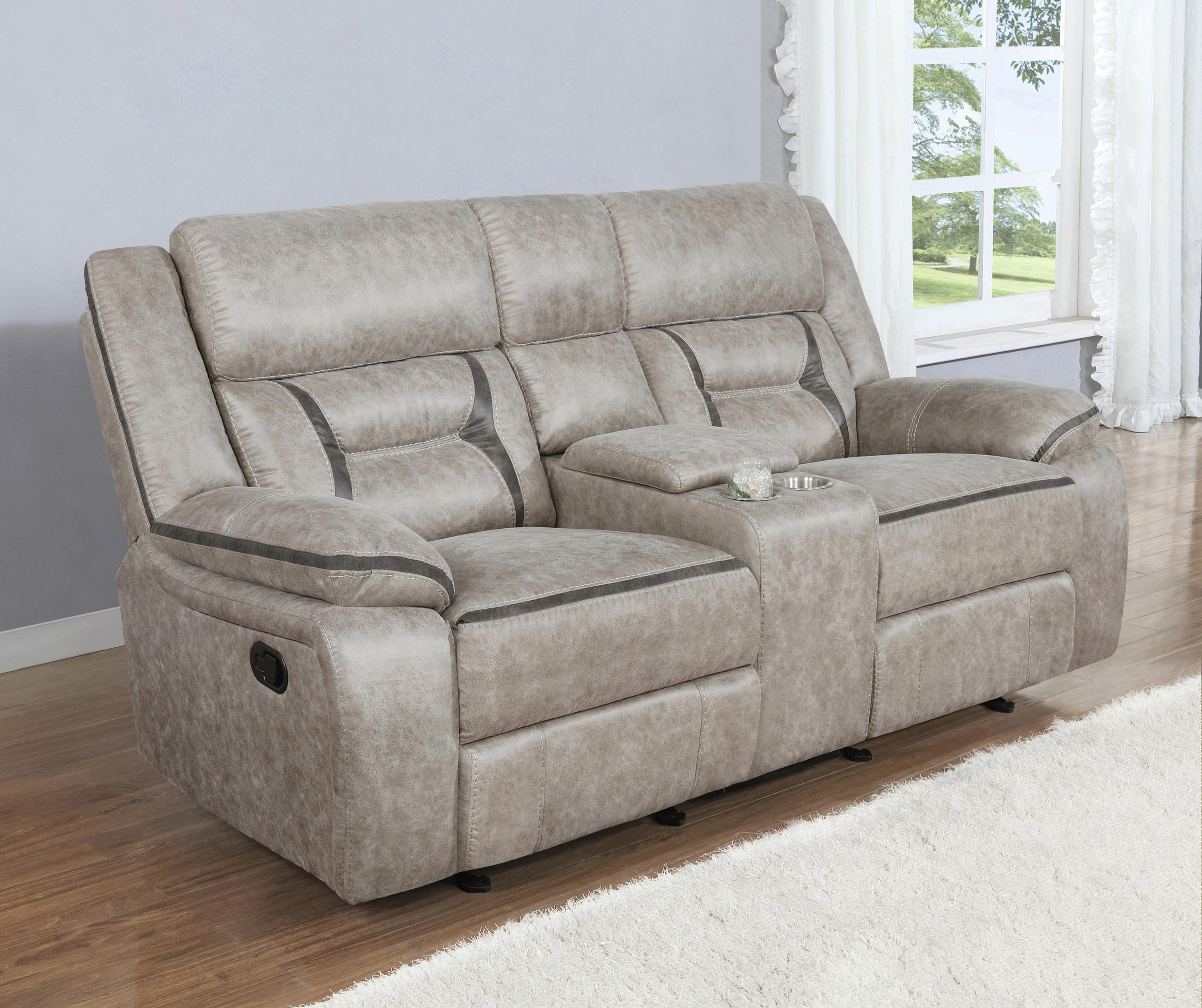 

    
651351-S2 Transitional Taupe Leatherette Living Room Set 2pcs Coaster 651351-S2 Greer
