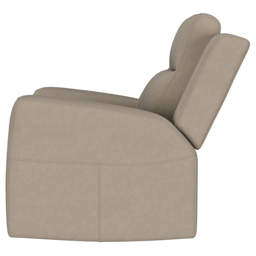 

    
Coaster Brentwood Reclining Loveseat 610283-C Recliner Chair Taupe 610283-C
