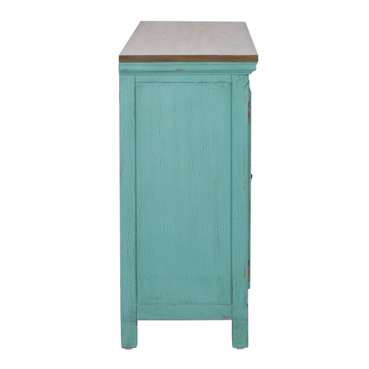 

                    
Liberty Furniture Kensington  (2011-AC) Accent Chest Sideboard Turquoise  Purchase 
