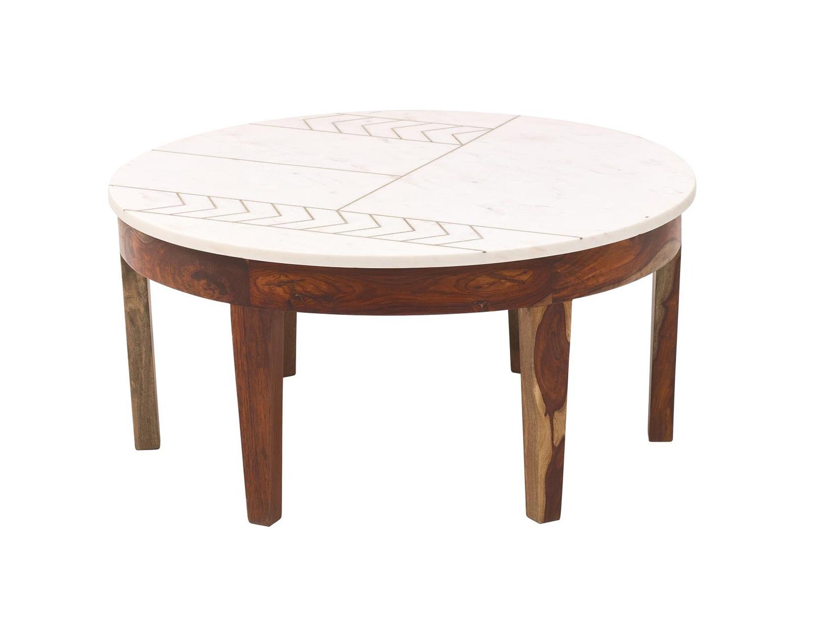 Transitional Coffee Table PP-7483 Bevan PP-7483 in White 