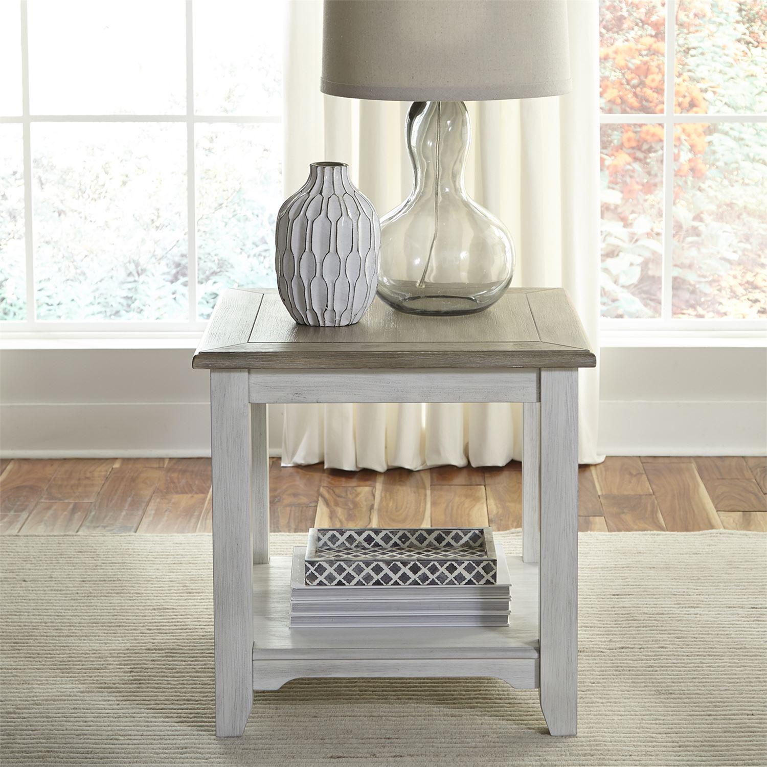 

    
Liberty Furniture Summerville  (171-OT) End Table End Table Cream/White 171-OT1020
