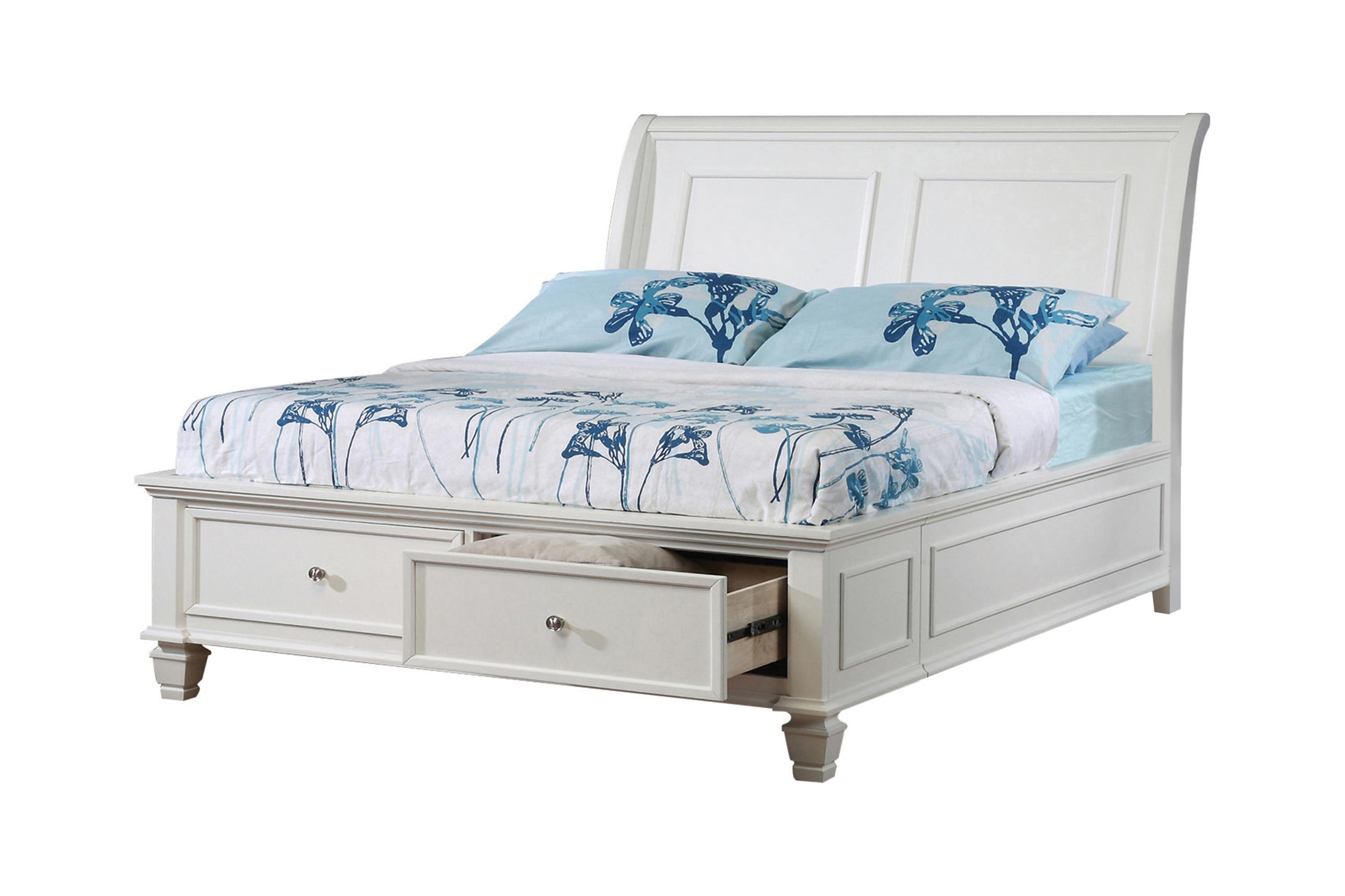 Cottage Bed 400239F Selena 400239F in White 