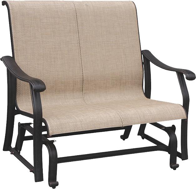 

    
Trinity Cast Aluminum & Sling Material Bench Loveseat Glider Set of 2 by CaliPatio
