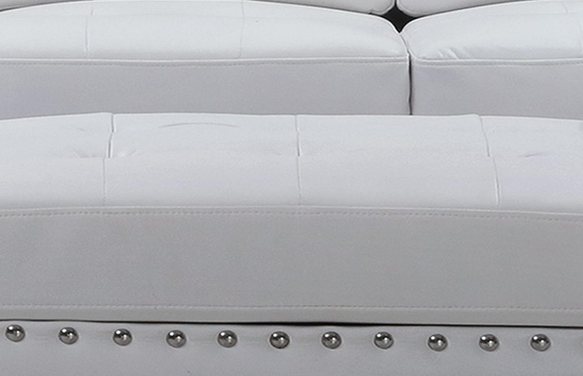 

                    
Global Furniture USA U97 Sectional Sofa and Ottoman White Polyurethane Purchase 
