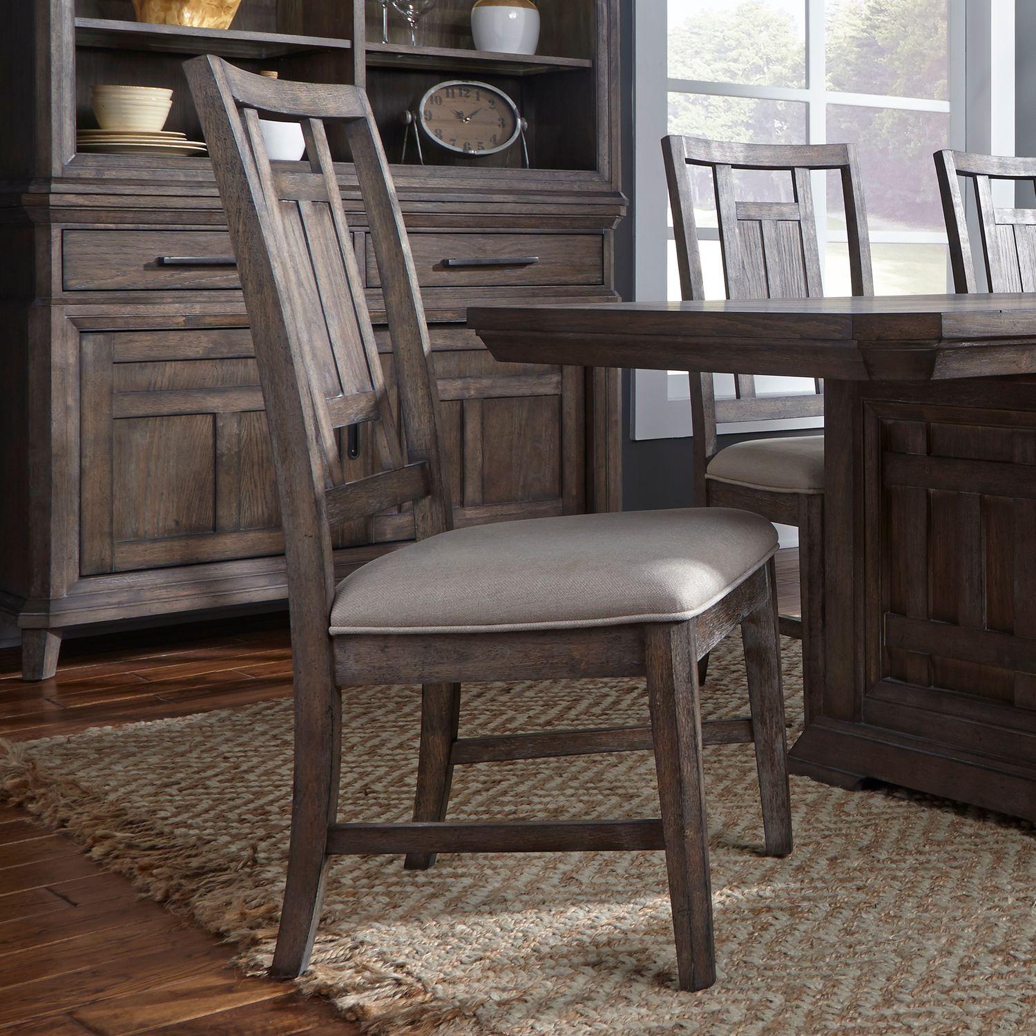

    
Liberty Furniture Artisan Prairie  823-C9201S Dining Chair Set Gray 823-C9201S-Set-2
