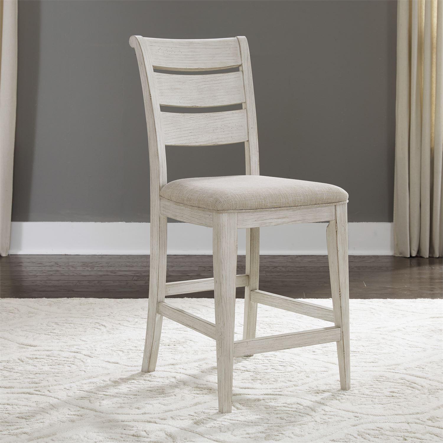 

    
Urban White Wood Counter Chairs 2 pcs Farmhouse Reimagined 652-B200124 Liberty Furniture
