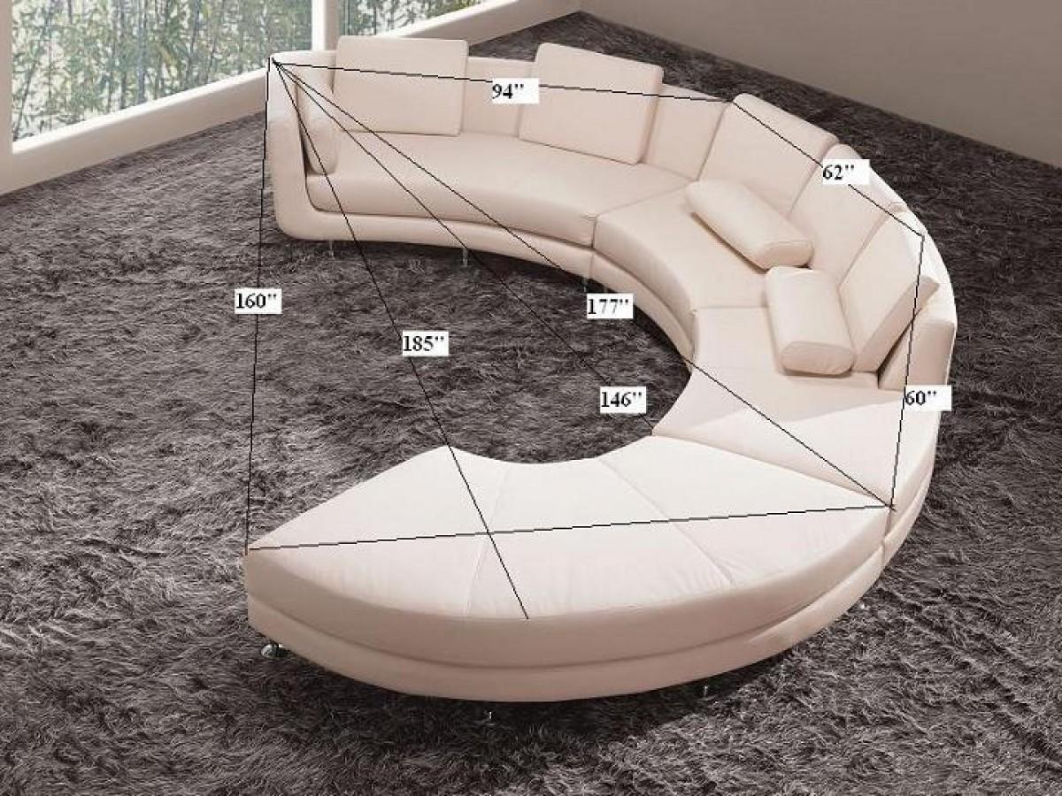 

                    
VIG Furniture Divani Casa A94 Sectional Sofa Set White Eco Leather Purchase 
