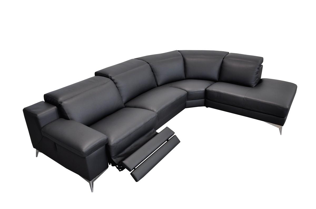 

                    
Buy Black Leather Sectional Sofa Recliner VIG Estro Salotti Hypnose MADE IN ITALY
