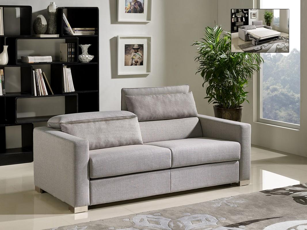 Contemporary, Modern Sofa bed Divani Casa Norfolk VGMB-1560-GRY in Gray Fabric