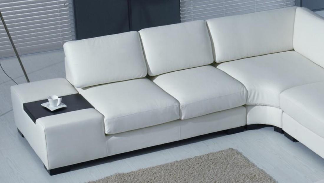 

    
VIG Furniture Divani Casa T35 Sectional Sofa White VGYIT35-1
