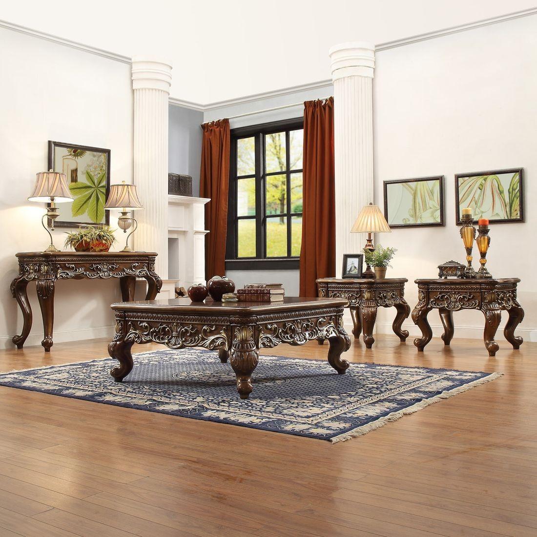 

    
Homey Design Furniture HD-E1306 End Table Set Metallic/Brown HD-E1306-2PC
