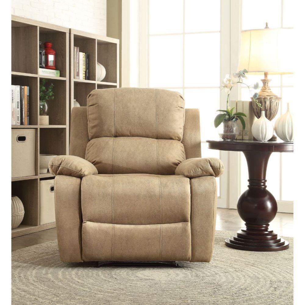 

    
Acme Furniture Bina Recliner Light Brown 59526
