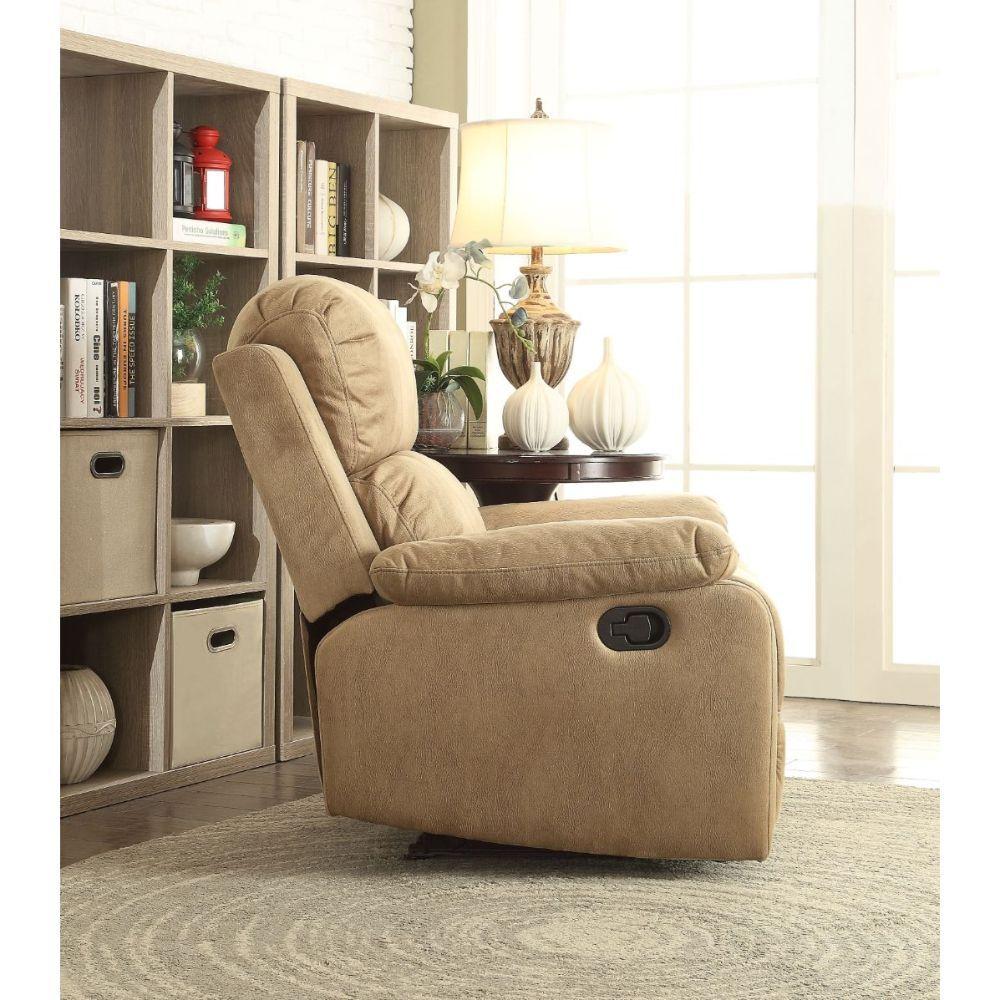 

                    
Acme Furniture Bina Recliner Light Brown Microfiber Purchase 
