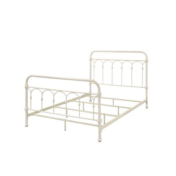 

    
Vintage White Metal Full Bed by Acme Citron BD00131F
