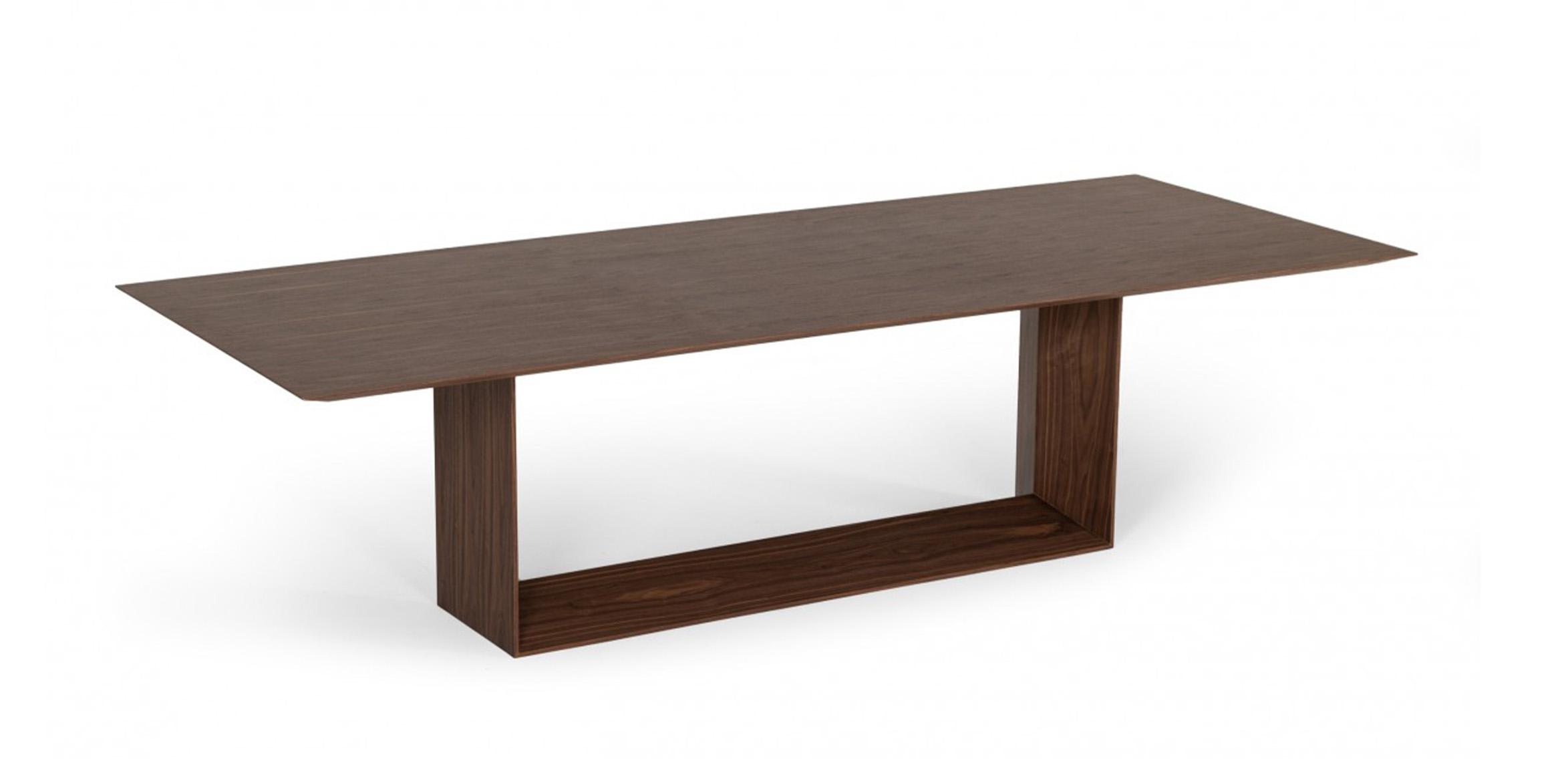 Contemporary, Modern Dining Table VGBBMI2006T-WAL-DT VGBBMI2006T-WAL-DT in Walnut 